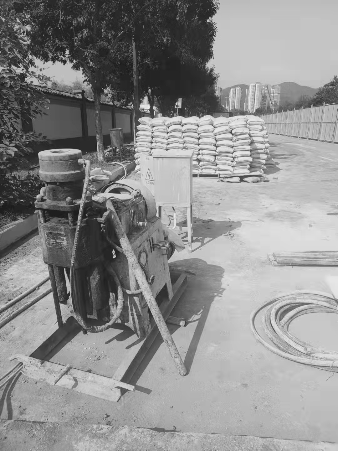 冀州场区重载车疑难路基处理方案